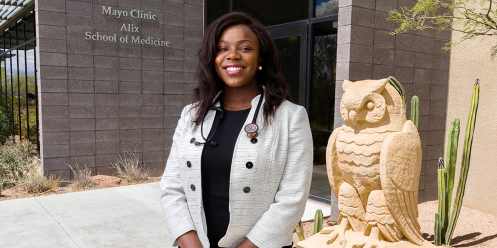 Funmi Adeleye, 2024 medical student graduate