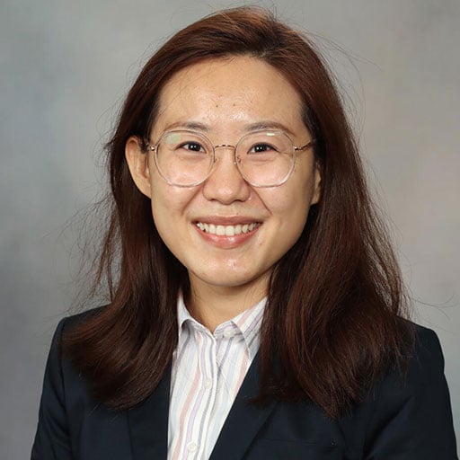 Profile photo of Shan Gao, a Ph.D. student at Mayo Clinic. She is looking at the camera and smiling.