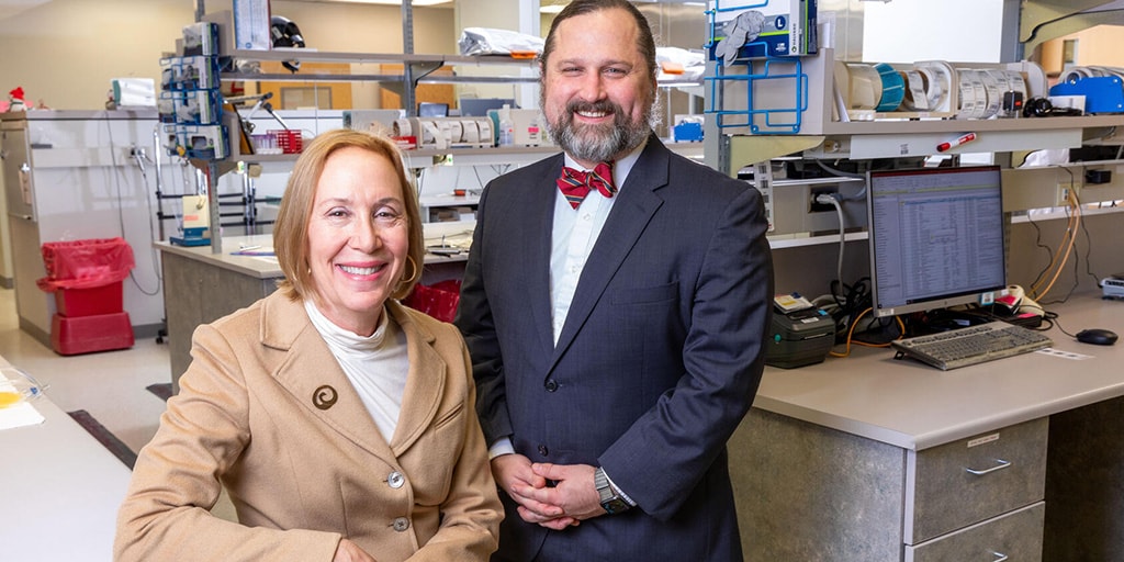 Two faculty directors in the Medical Laboratory Science Program at Mayo Clinic