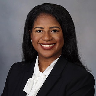 Headshot of Krystal Mills, M.B.B.S.