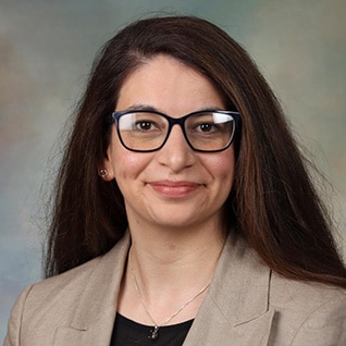 Headshot of Abeer AlMajali, M.D.