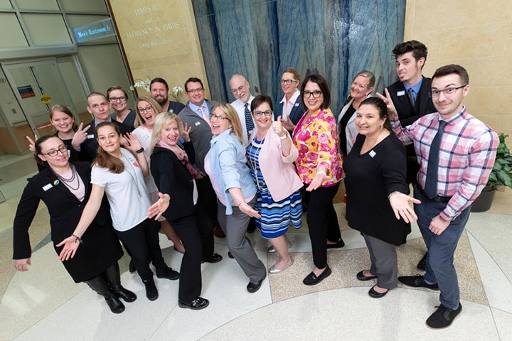 Mayo Clinic employees part of a MERG in Jacksonville, Florida