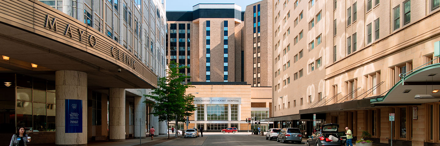 Mayo Clinic campus in Rochester, Minnesota
