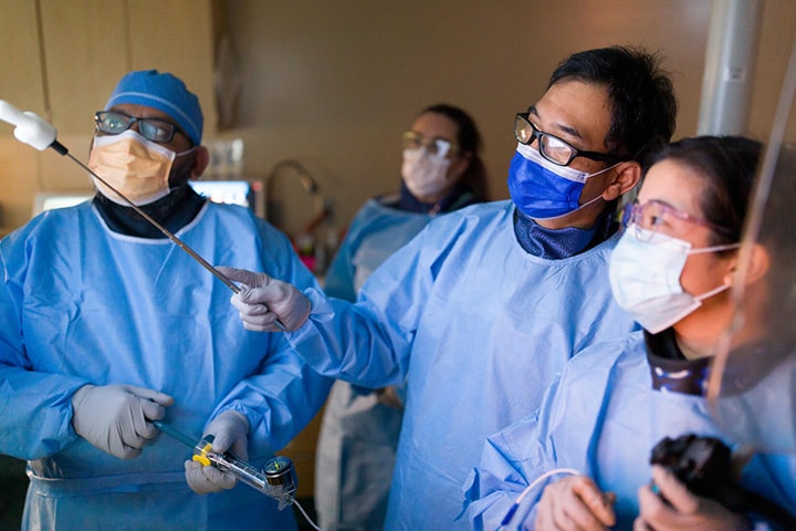 Mayo Clinic fellows in the Interventional Gastrointestinal Endoscopy program