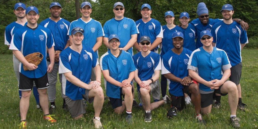 Mayo Clinic Neurologic Surgery residents baseball team