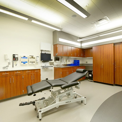 Mayo Clinic, Orthopedics, Sports Medicine, Dan Abraham Healthy Living Center, examination room