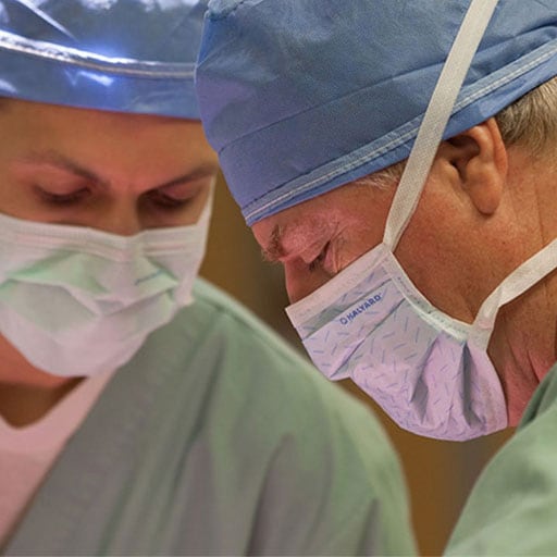 Mayo Clinic ENT faculty perform a procedure