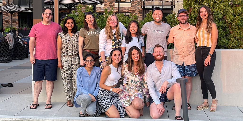 Group picture of PGY-1 residents