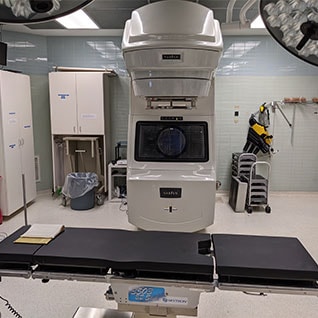 Intraoperative radiation therapy suite at Mayo Clinic in Rochester