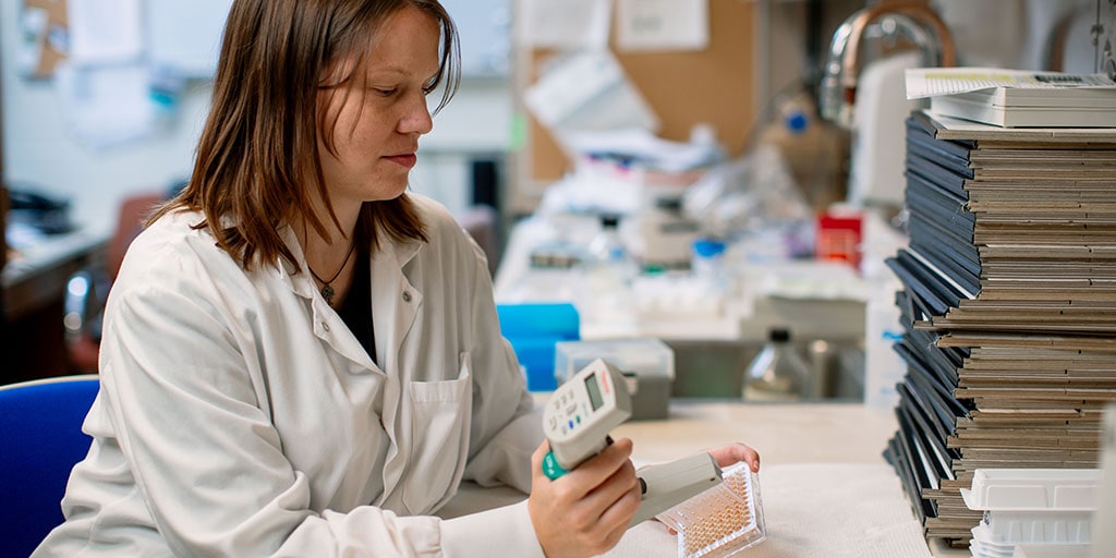 Mayo Clinic faculty working in the Transplant Immunology Lab