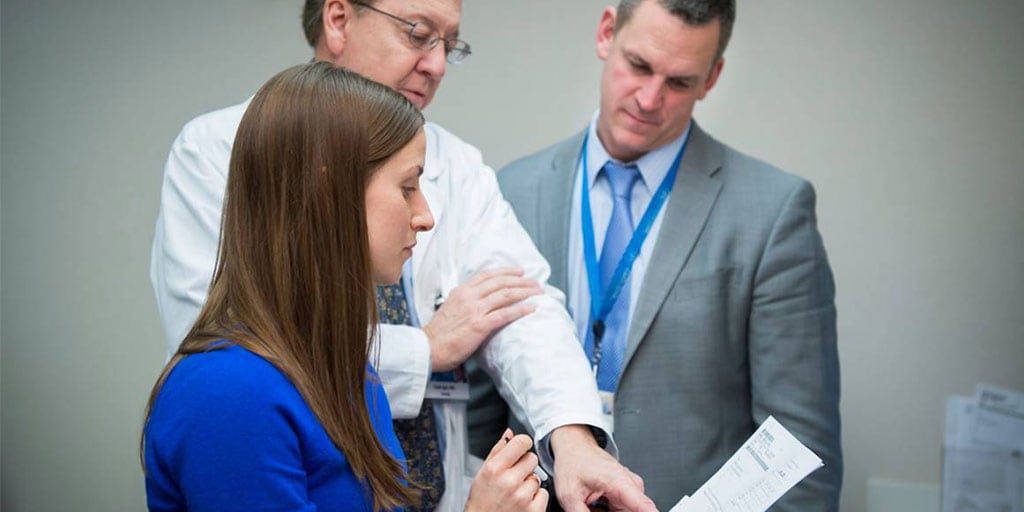 Urology faculty and resident at Mayo Clinic in Jacksonville, Florida.