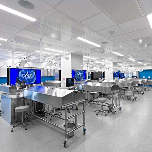 Gross Anatomy Lab in the Simulation Center at Mayo Clinic in Arizona