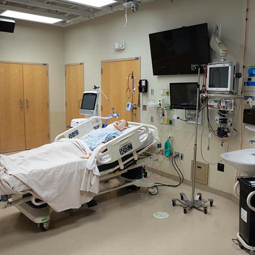 Room in the Simulation Center at Mayo Clinic in Rochester, Minnesota