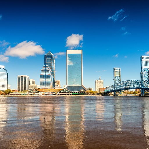 Skyline photo of Jacksonville, Florida