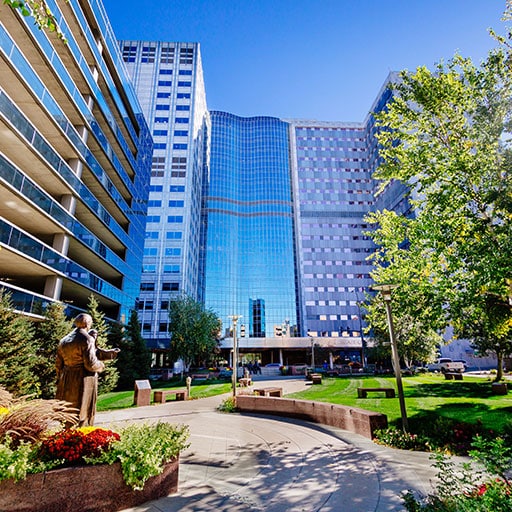 Mayo Clinic campus in Rochester, Minnesota.